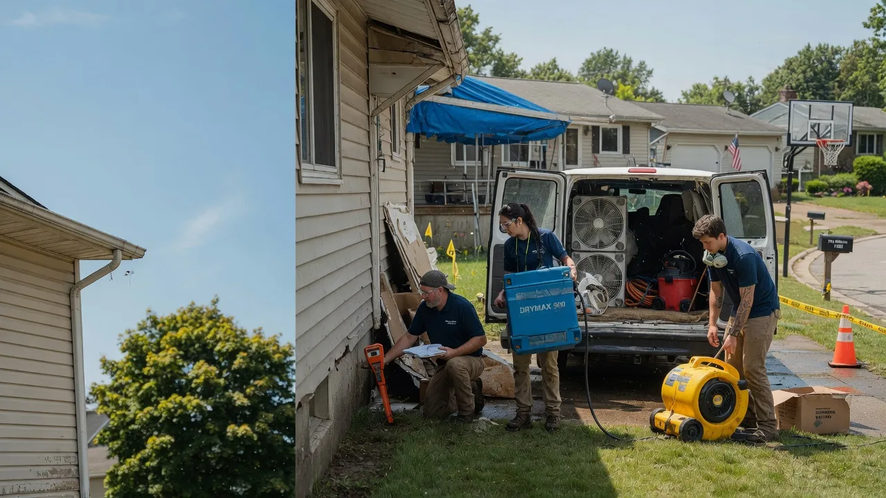 Ceiling Leak Cleanup in Henriette, MN near me